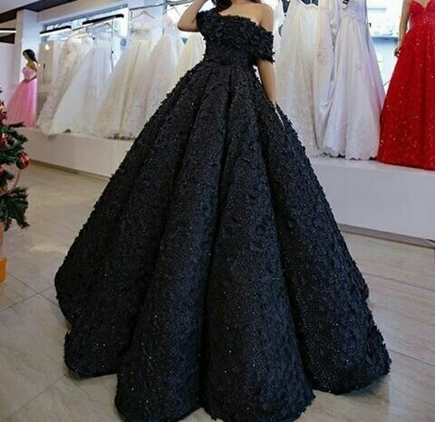 ootd, black, dress and outfit