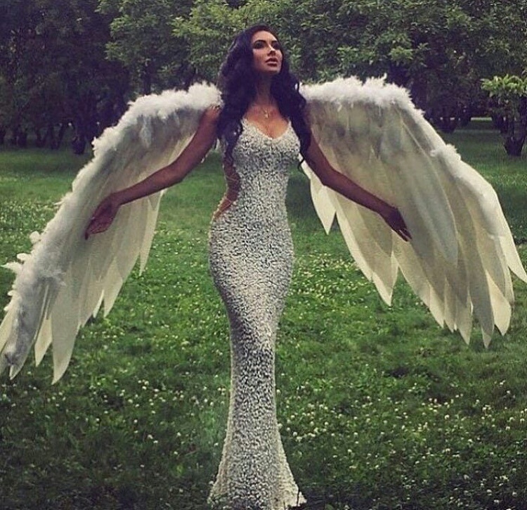 lady, love, angel and woman