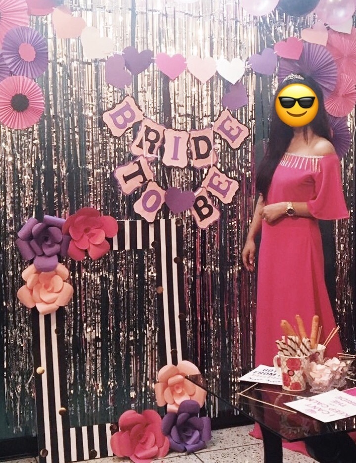 decoration, fun, bridal shower and glitter