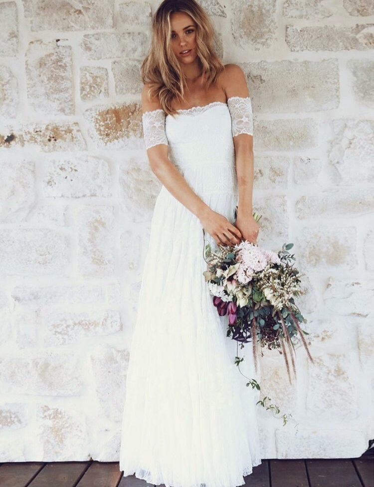 lace, dream wedding dress, boho wedding dress and dream wedding