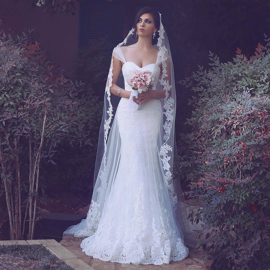 tulle, sweetheart, mermaid and appliqués