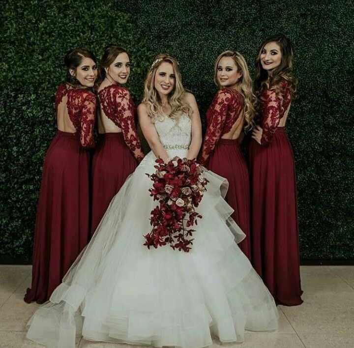 dress, noiva, red and inspiracao