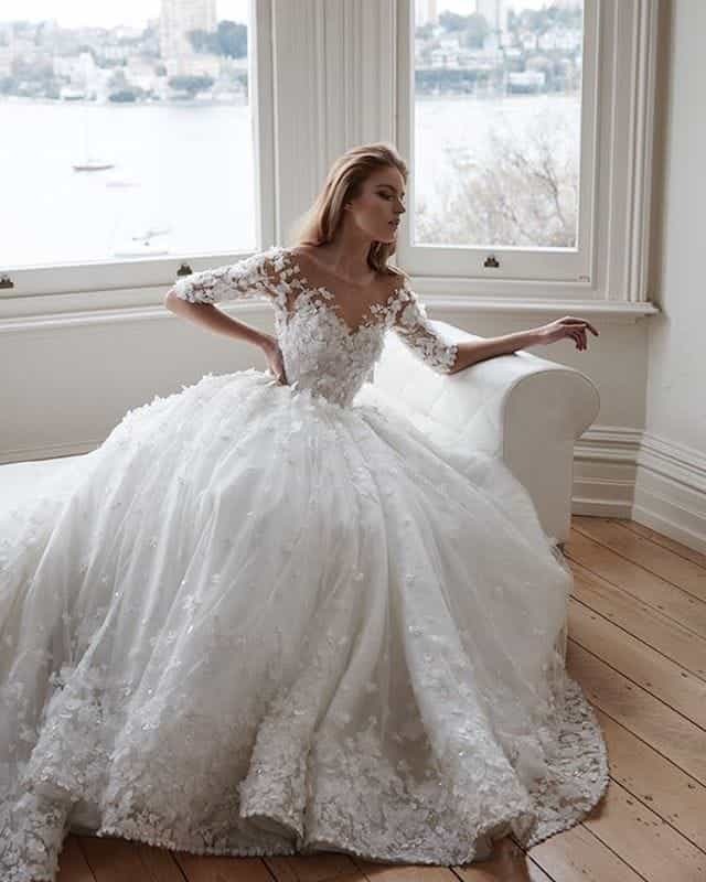 bride, mariage, girl and romance