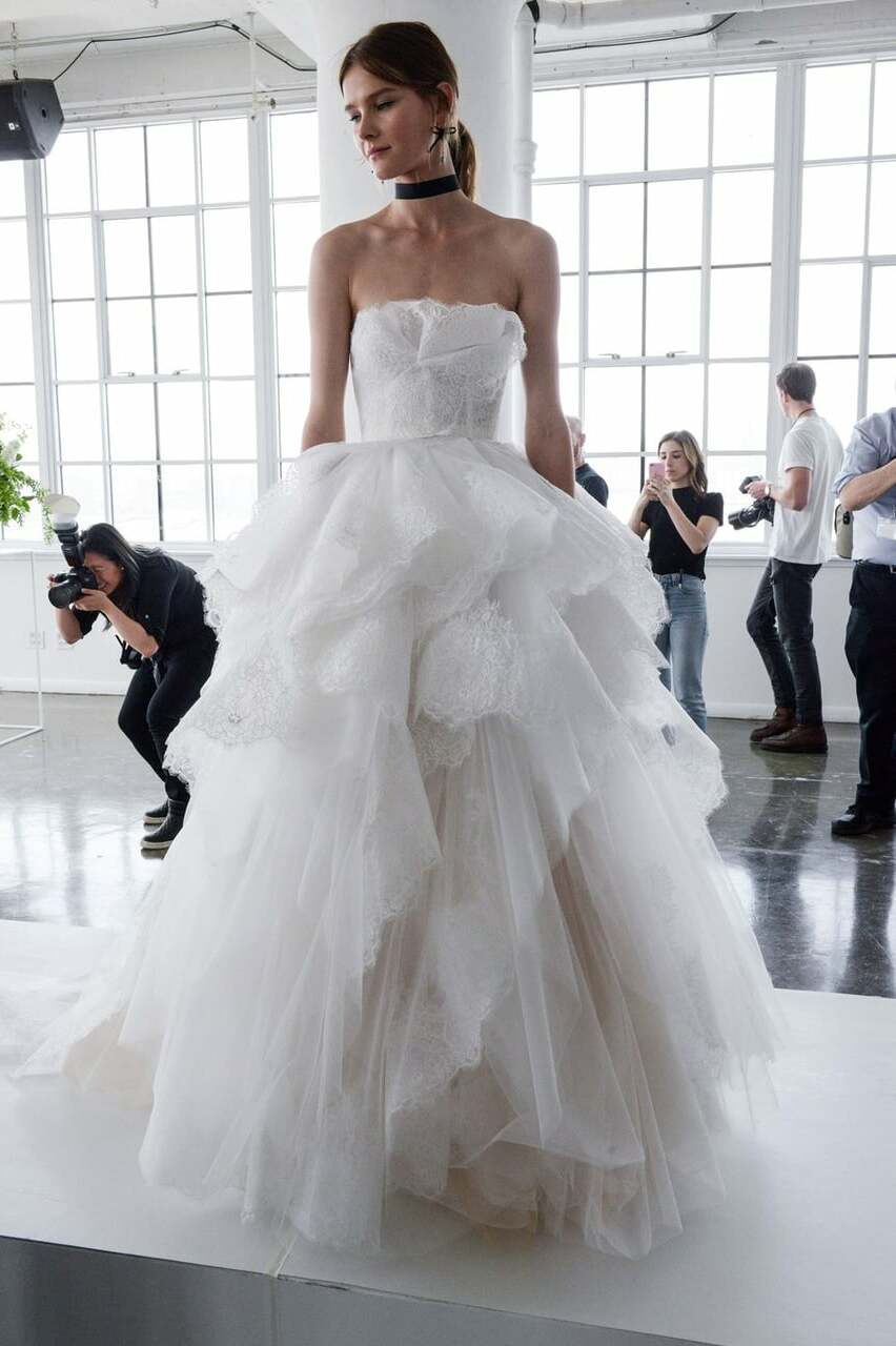 tule, dress, white and gown