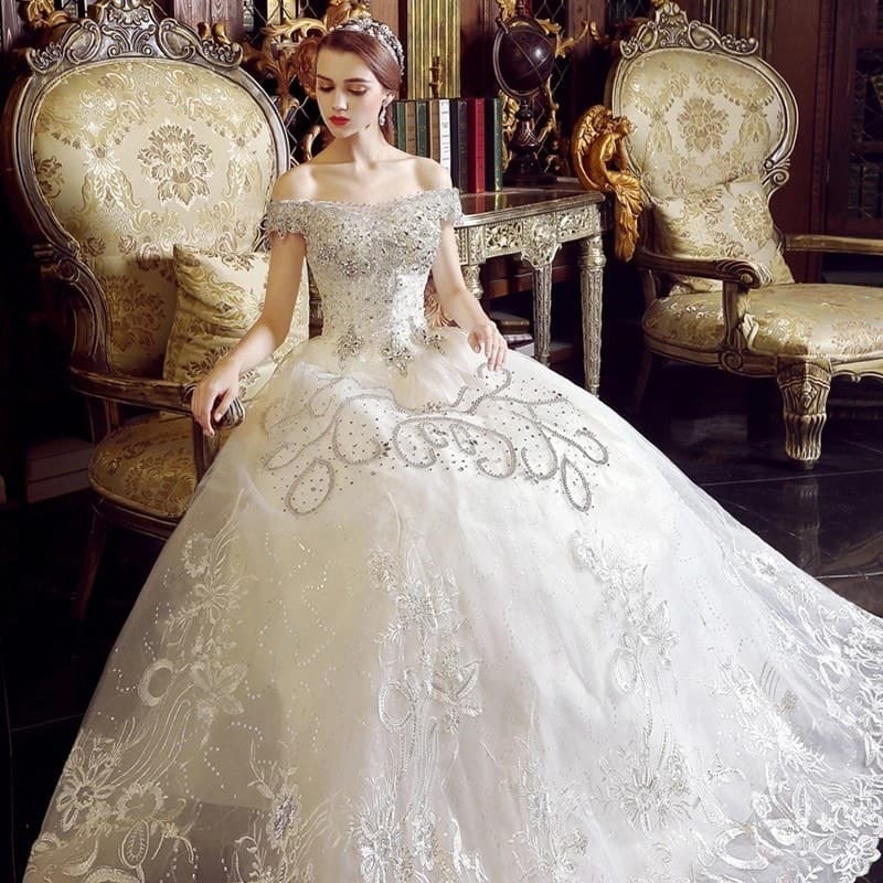 bride, fashion, gown and ootd