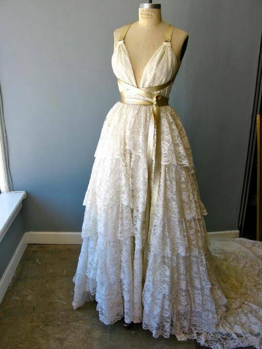 lace wedding dress, hippie wedding dress, wedding dress and bridal dress