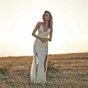 modern wedding dress, spring wedding dress and country wedding dress