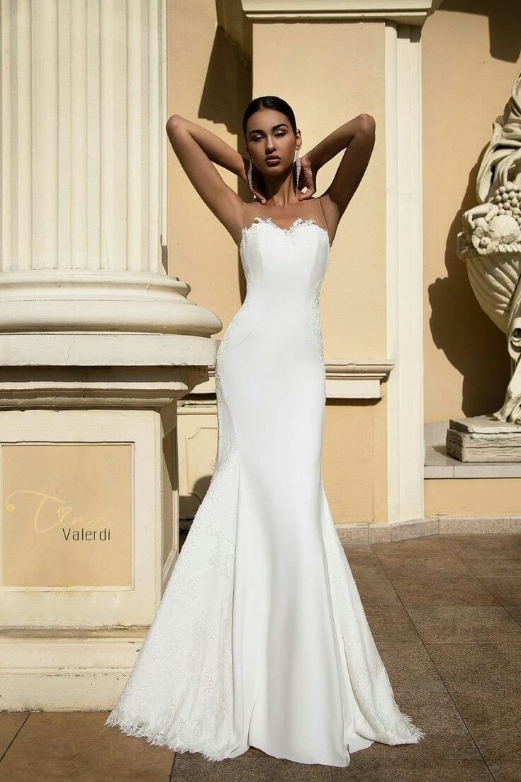 gown, white, dress and beautiful