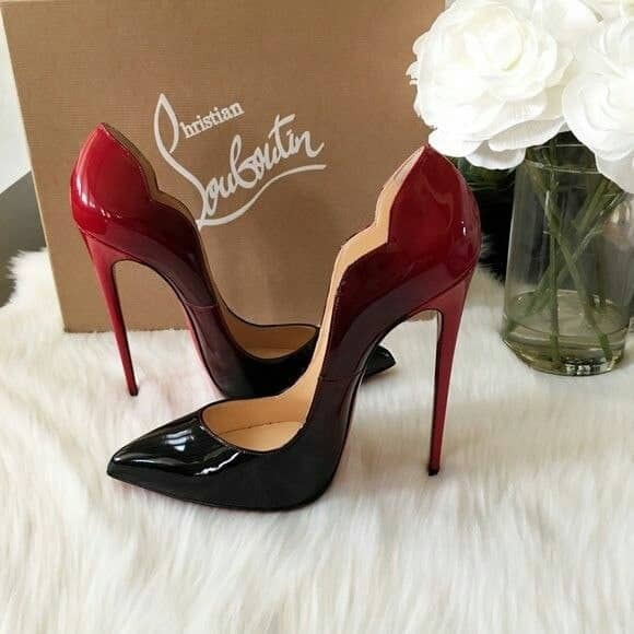 red, black, style and Prada