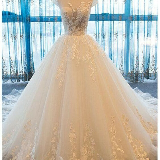 bridal dress, wedding dress and illusion wedding dress