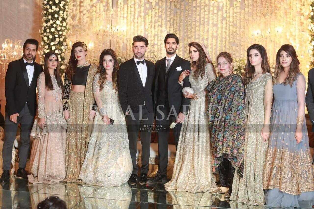 family, bride, dress and group
