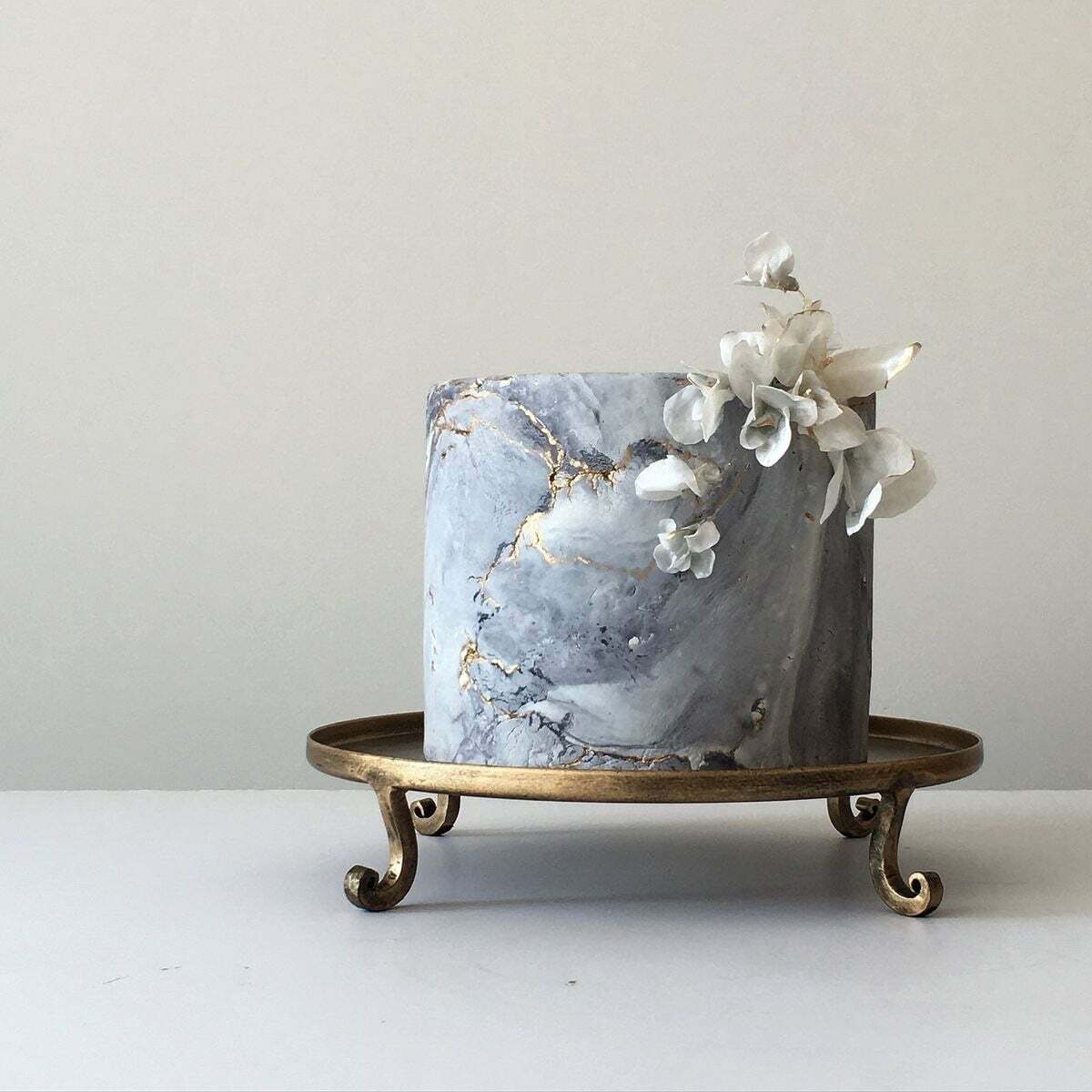 cake, orchid, industrial and marble