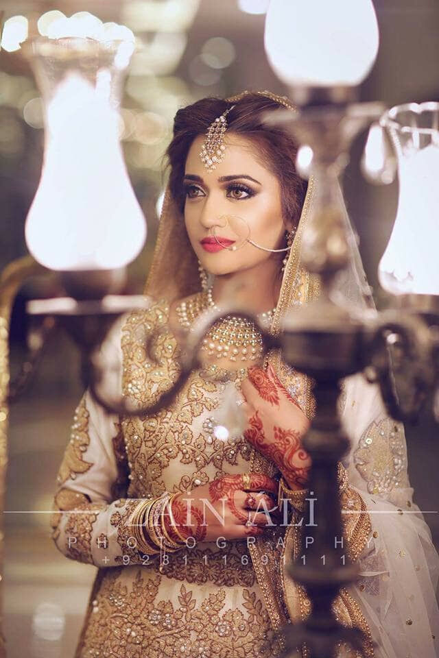 pakistani bride, south asian, muslim bride and bridal makeup