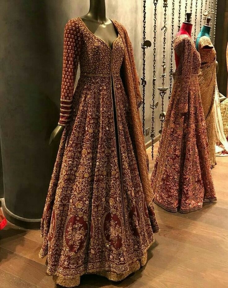 brida, stunning outfit, indian and weddingl
