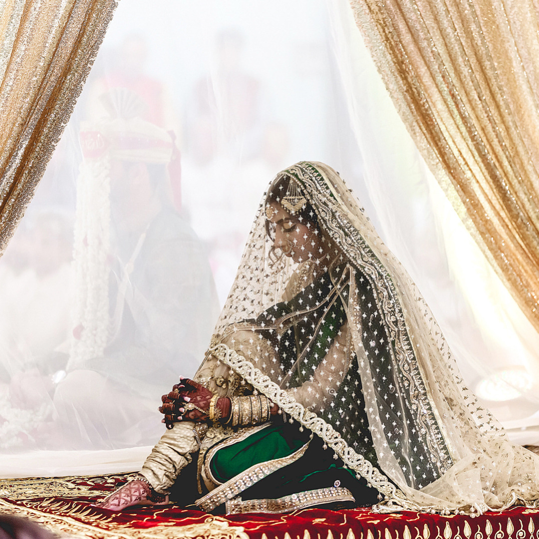 south asian, indian bride, desi and wedding dress