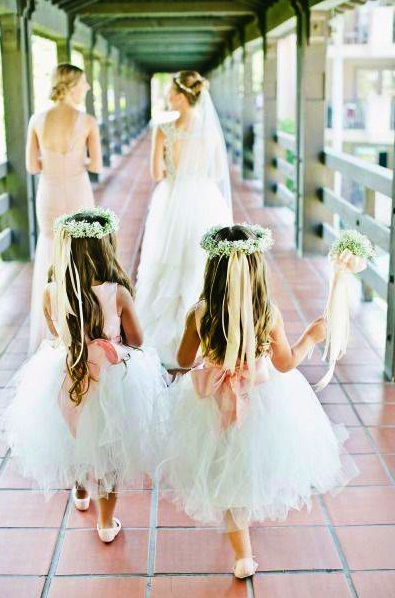wedding cake, wedding dress and bride and groom