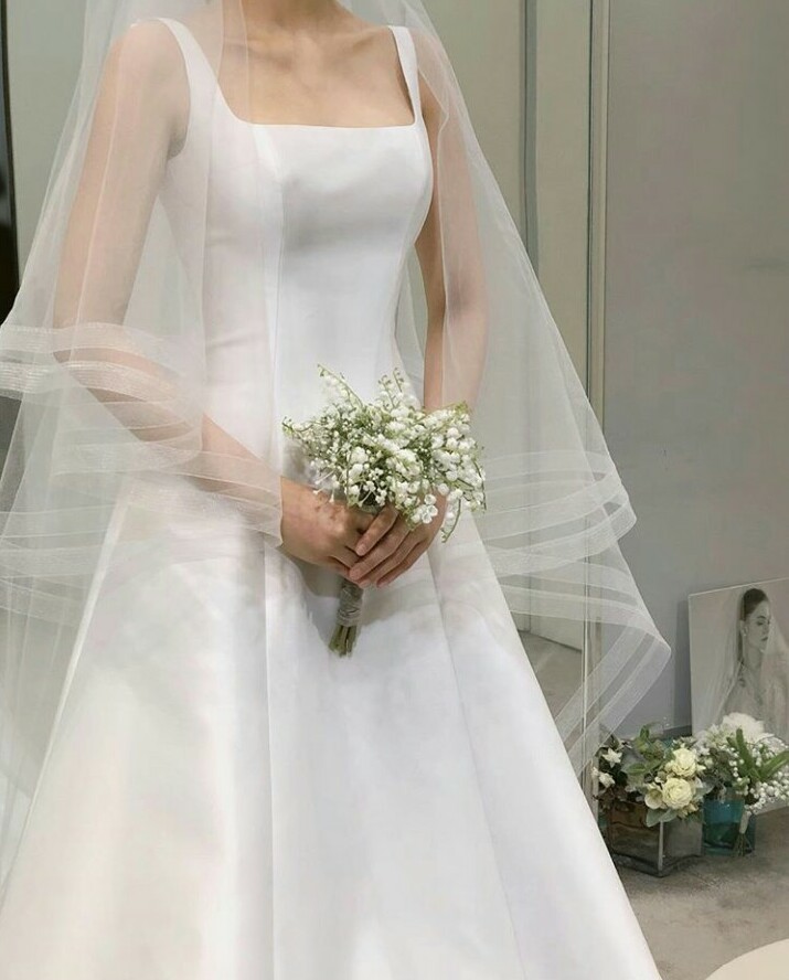 gown, fashion, style and simple