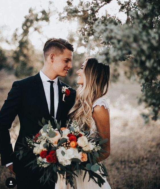 Relationship, party, couple and marry
