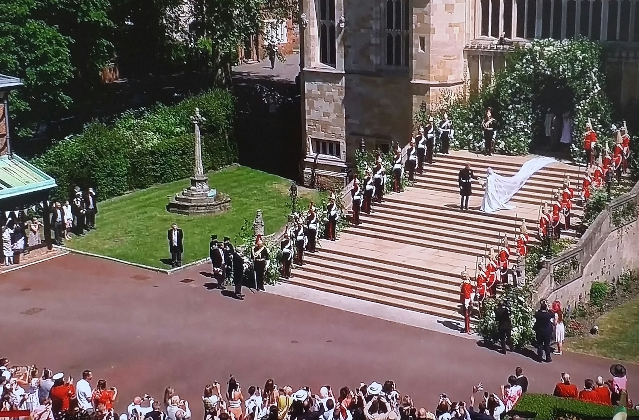royal wedding, england, harry & meghan and church