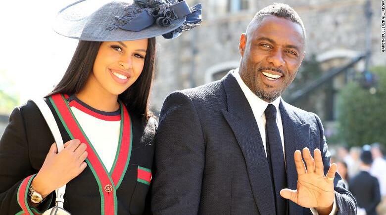 idris elba, sabrina dhowre and royal wedding