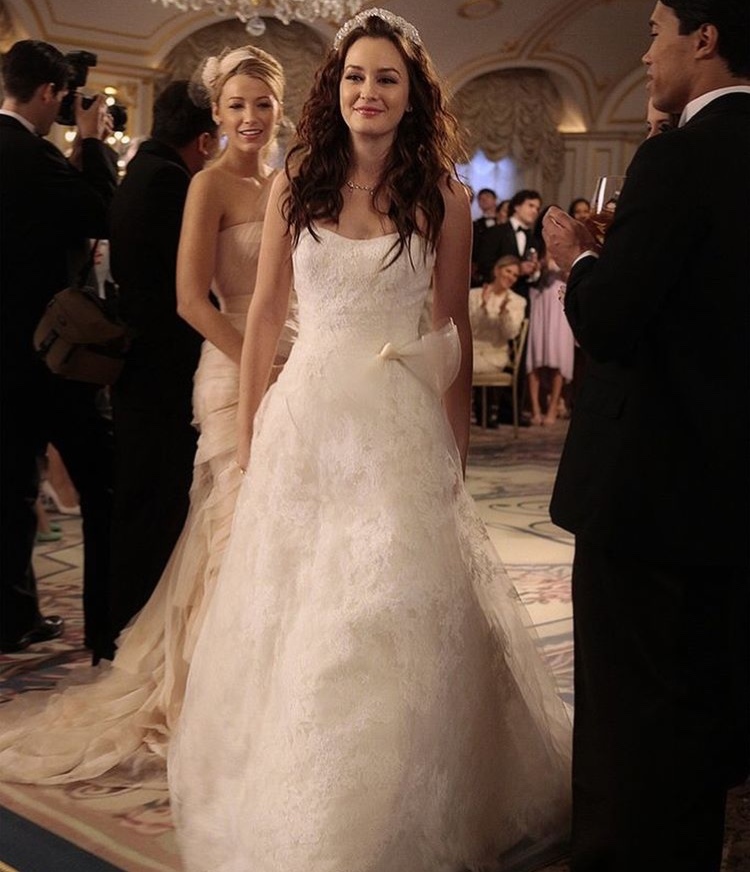 bride, leighton meester, gossip girl and blair waldorf