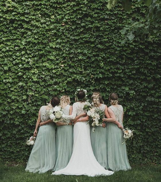 unique, idea, photography and bridesmaids