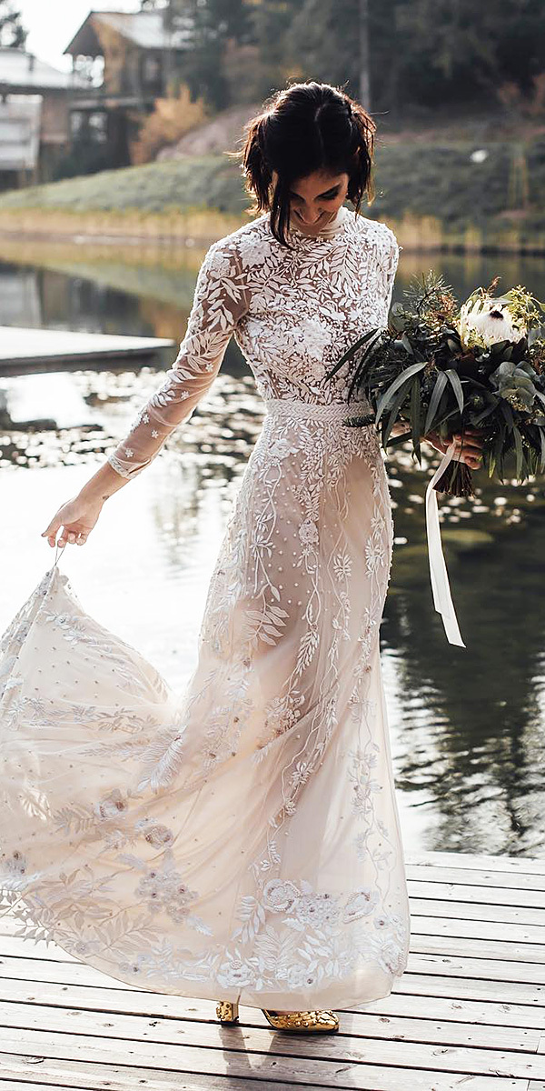 bohemian wedding dresses