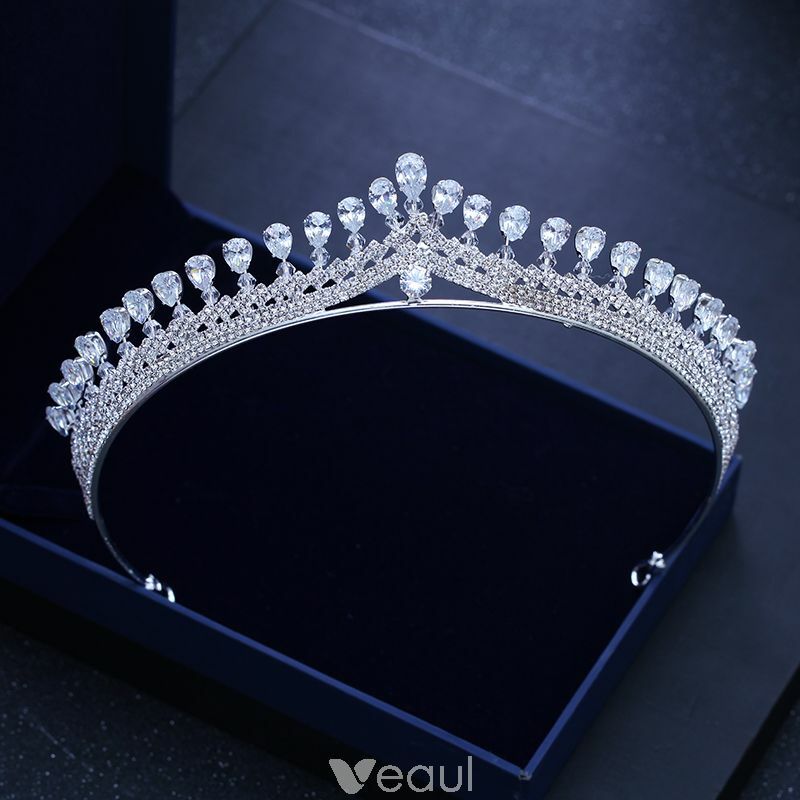 rhinestone, classic tiara, wedding tiara and metal
