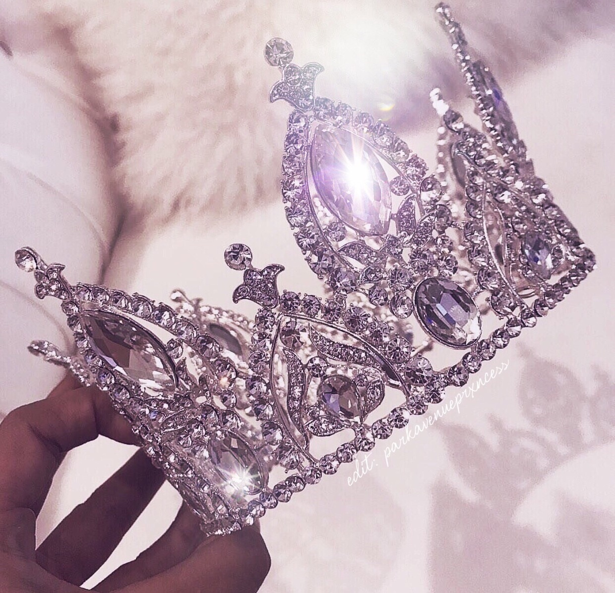 pink-ish, tiara, crown and pink