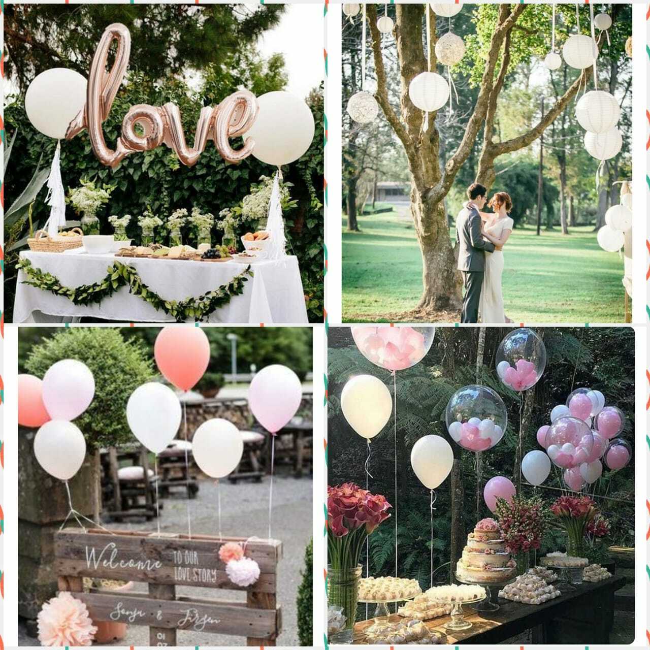 decoration, love, baloons and bride to be