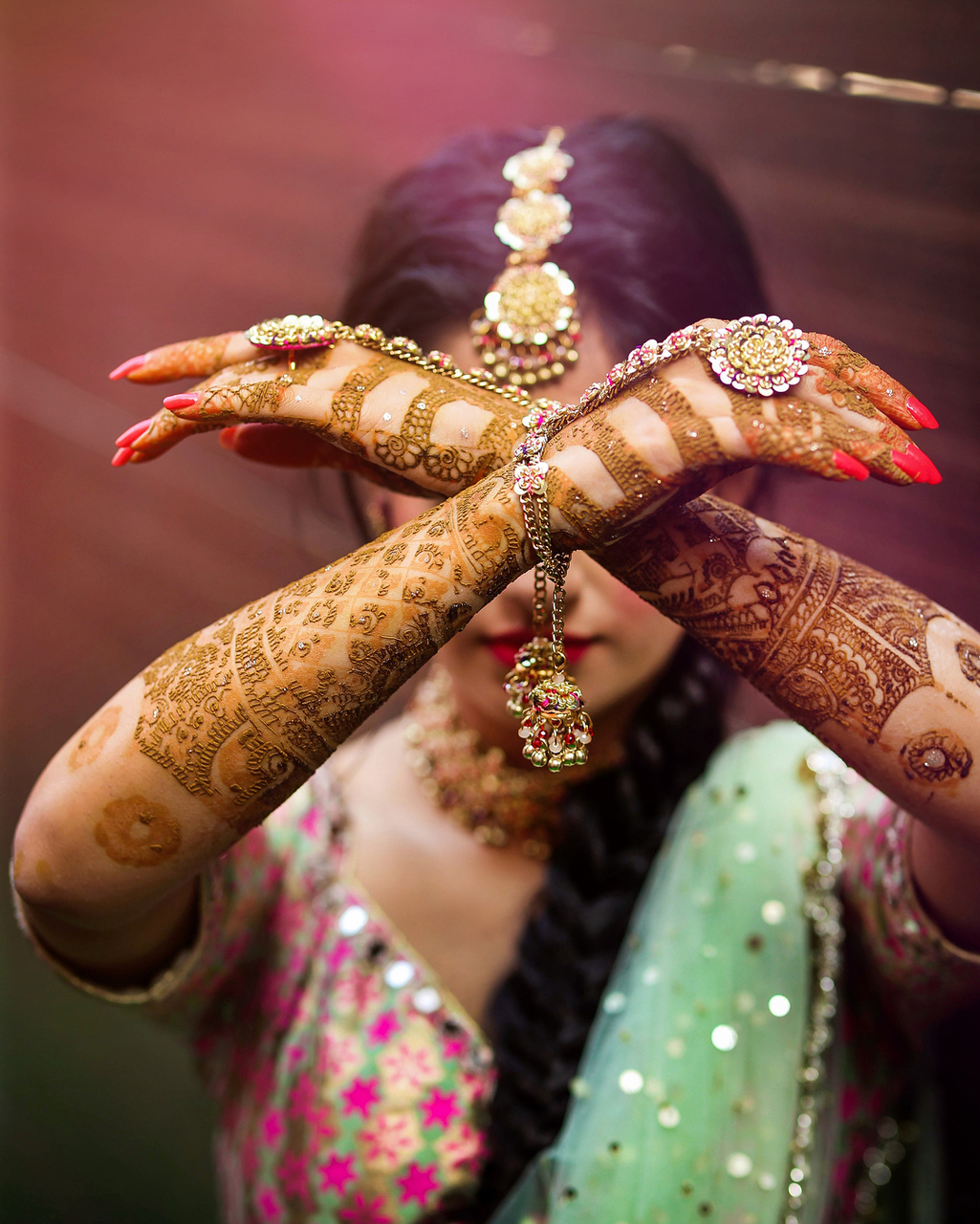 henna, bride, indian and pakistani
