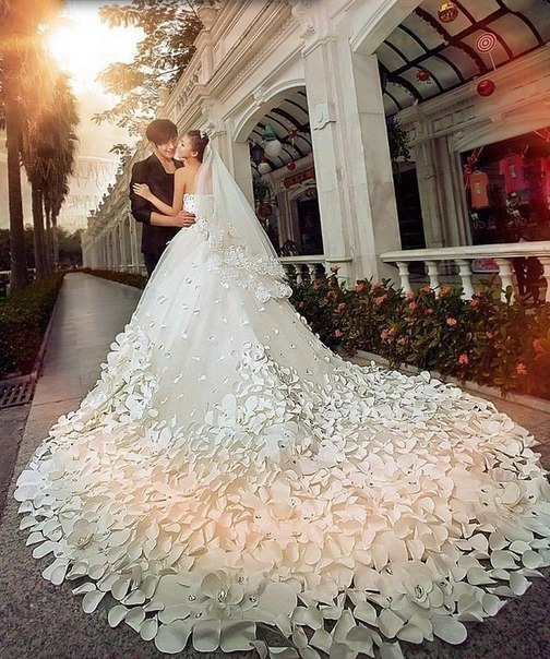 dress, flowers, he&she and beautiful