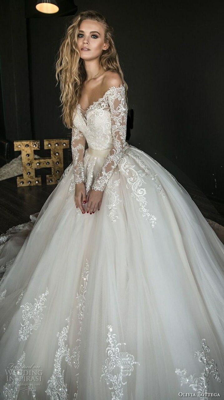 dress, bride and look