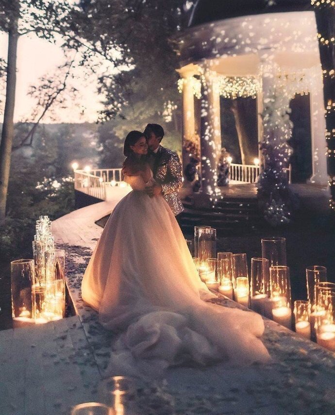 wedding dress, bridal, daria chebanova and bride