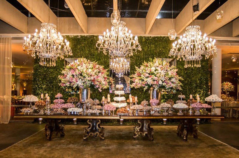 candy table, wedding decoration, wedding decor and party