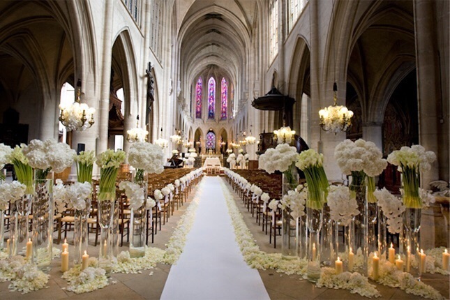wedding day, goals and church