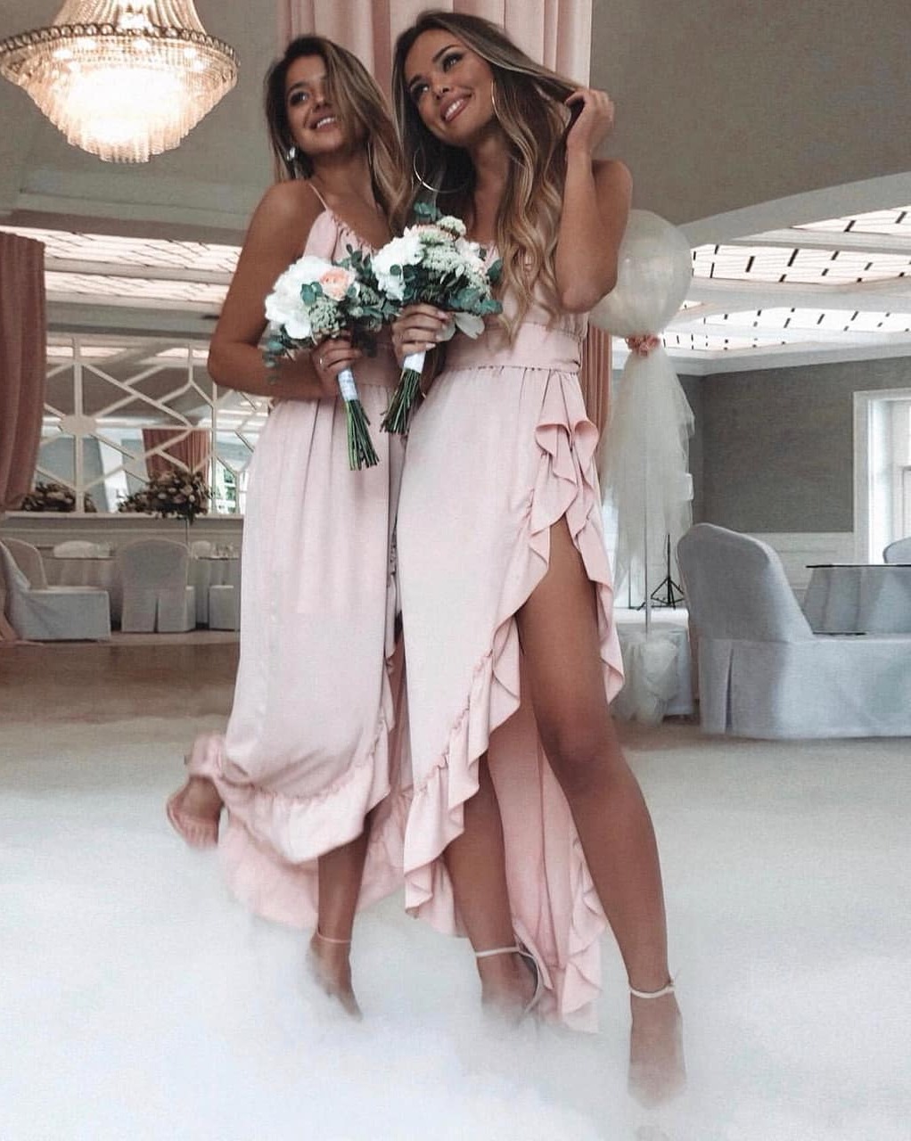 natali danish, dress, friend and pink