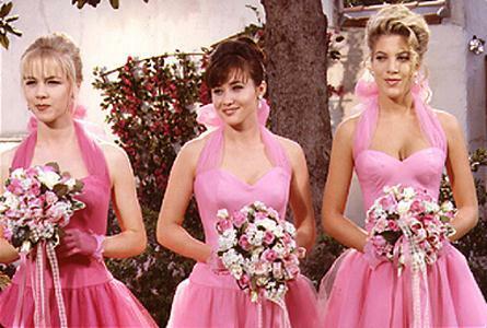 brenda walsh, pink and donna martin