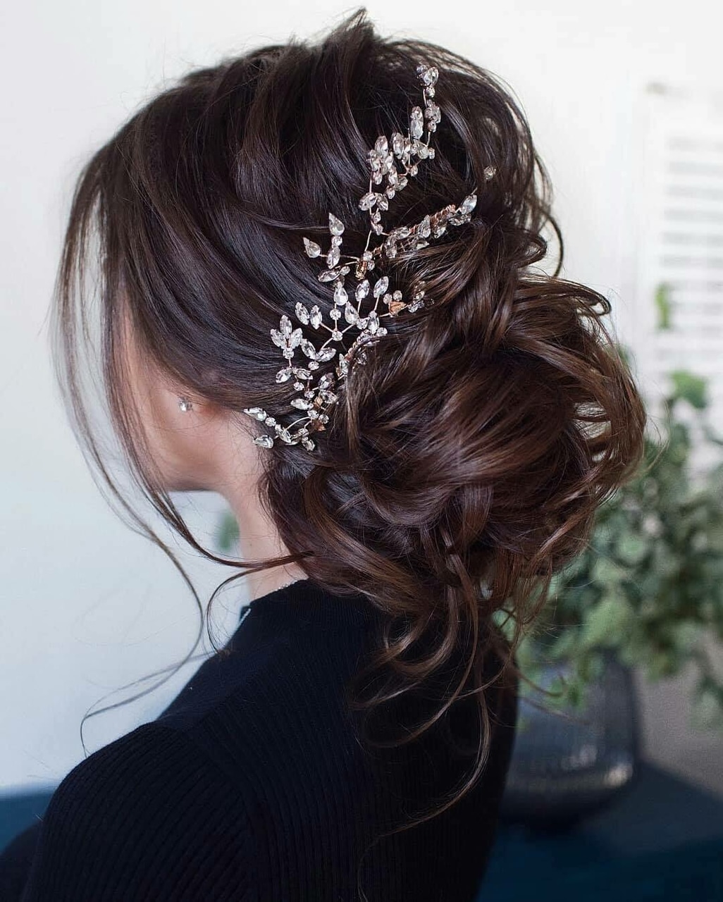 fashion, flowers, wedding hair and hairstyle