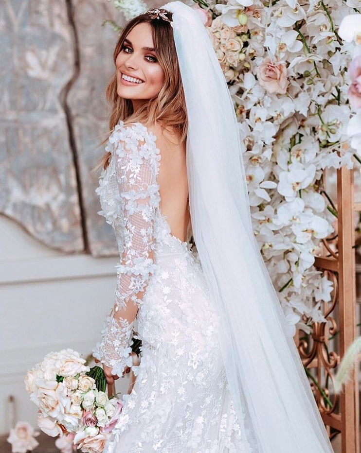 model, beautiful, chloe lloyd and bride