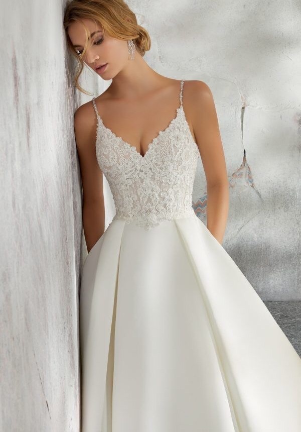 dress, bride and look
