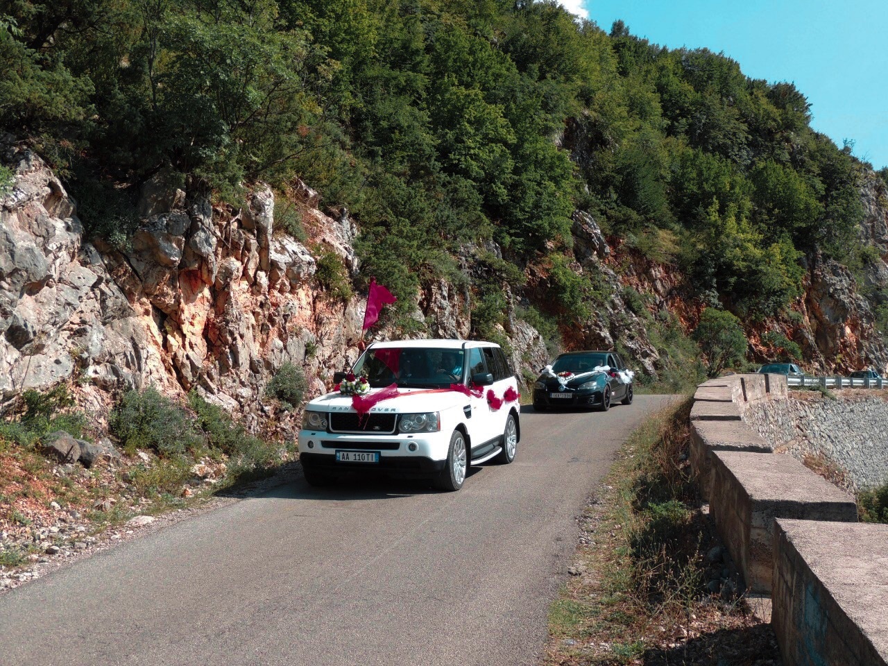 colors, albania, car and albanian wedding