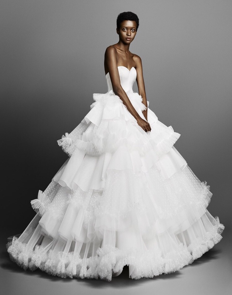 2019, fashion, bridal couture and wedding dress