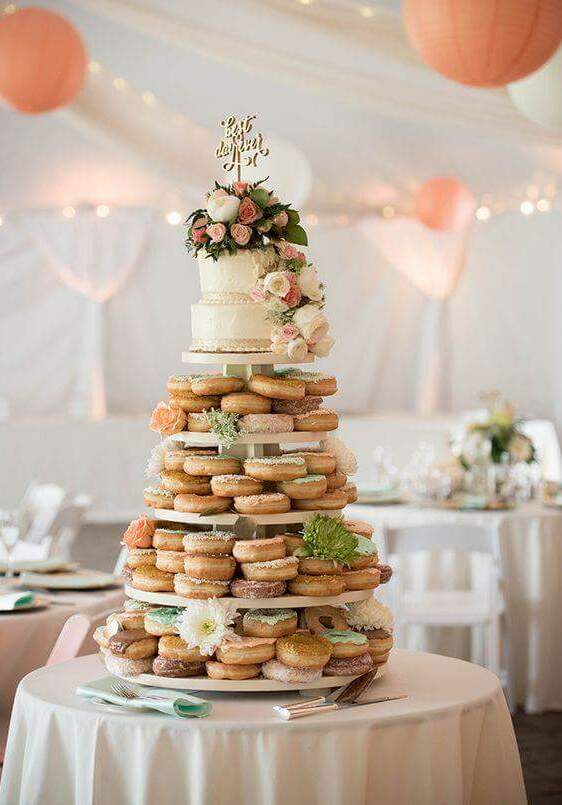 cakes, wedding goals and donuts