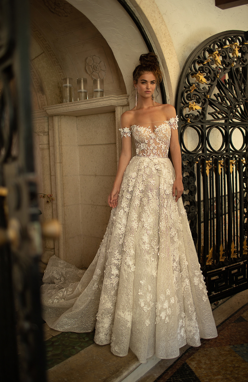bride, bridal, dress and berta