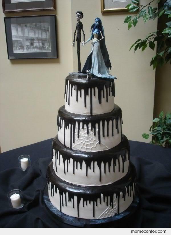 the corpse bride, movie, food and cake