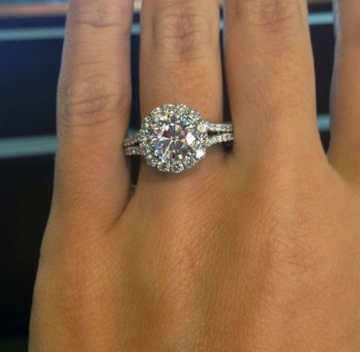 rings, pretty, diamond and engagement