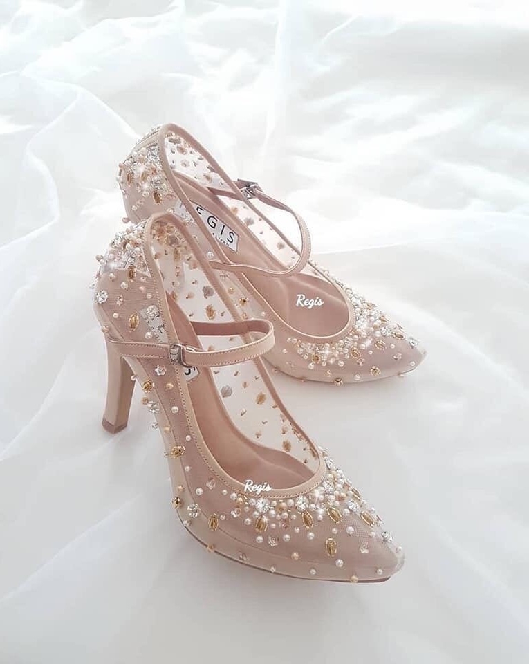 Nude, shoes, trend and bride