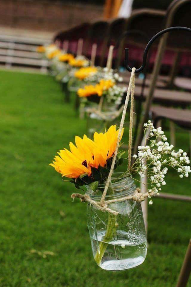 flowers, wedding goals, decorations and sunflowers