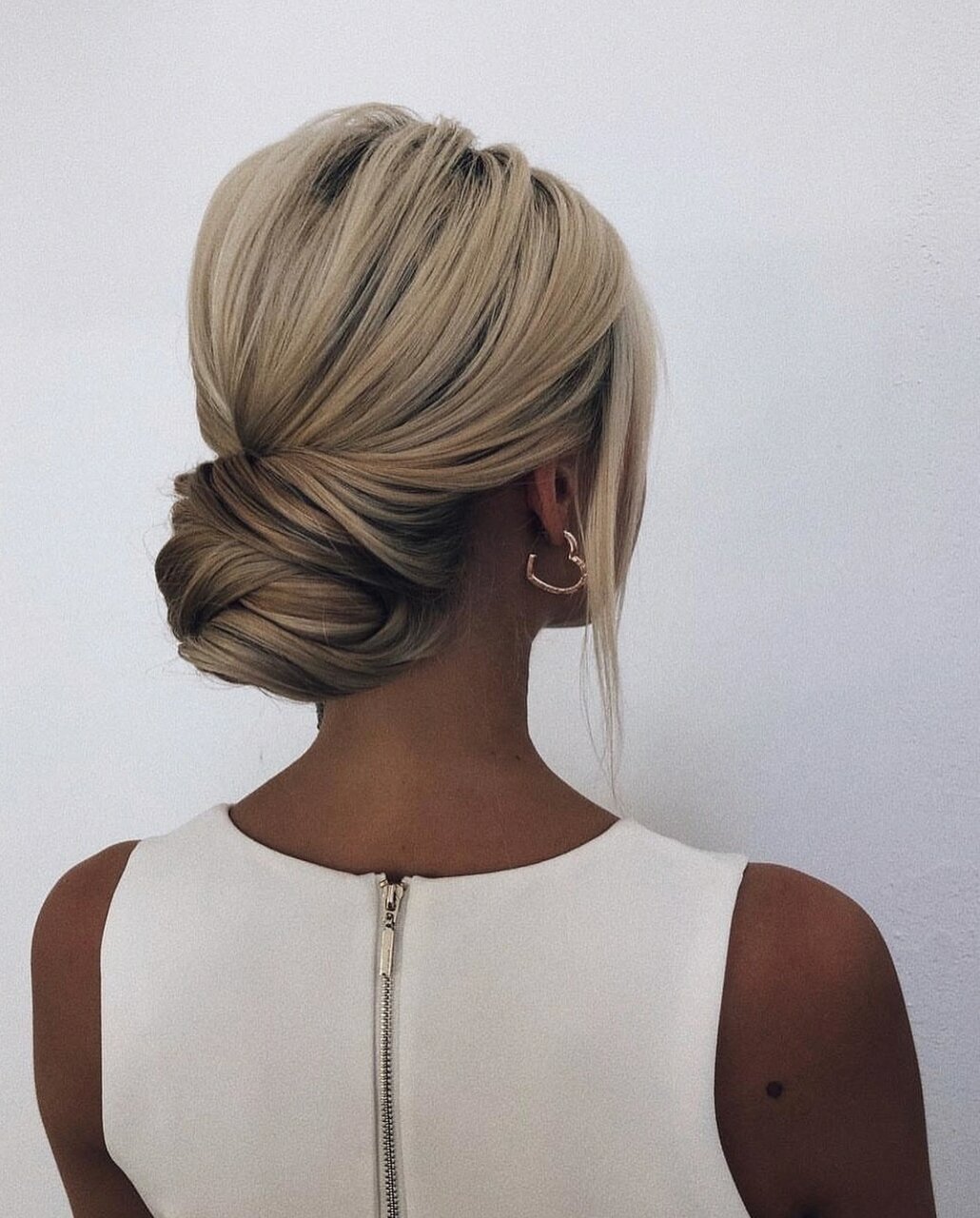 updo and hair